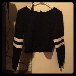Cropped sweatshirt